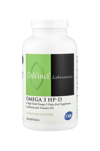 Davinci Laboratories, Omega 3 Hp-d, 120 Capsules