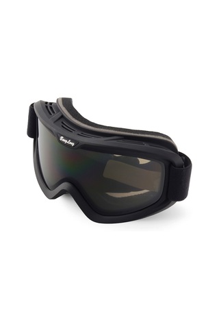 Geeksen Xh121 Spherical Kayak Gözlüğü - Çift Katman Buhar Engeli, Uv Koruma, Darbe Dayanıklı Tpu Çerçeve - Avrupa Patentiyle Kayak Ve Snowboard İçin Siyah Kumu Gri Lens Siyah & Gri