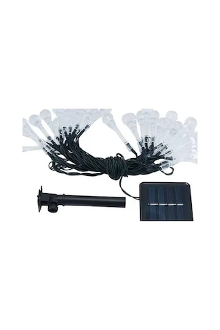 7 M 50 Led Damla 8 Fonksiyonlu Solar Panelli Gün Işığı Evimdeyokyok