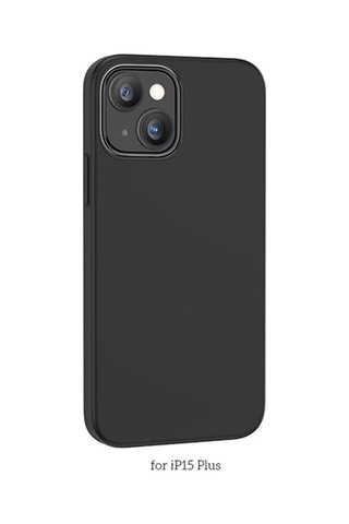 Hoco Pure Series Apple Uyumlu iPhone 15 Plus Manyetik Silikon Kılıf
