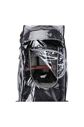 Fermuarlı Ultra Lüks Bebek Arabası Yağmurluğu Bütün Bebek Arabal Şeffaf