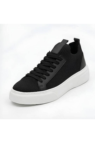 Daytex 1111-1 Erkek Full Triko Neolit Taban Sneaker Siyah