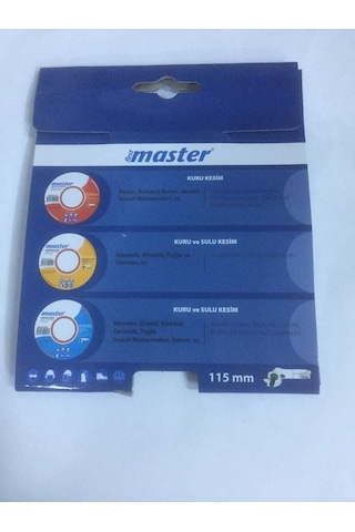 Mermer Granit Seramik Kesme 115mm