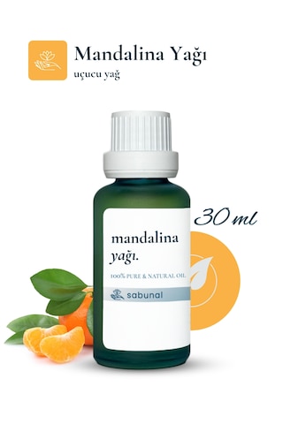 Sabunal Mandalina Yağı 30 ML Aromaterapi Ve Cilt Bakım Yağı