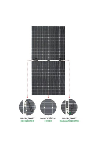 450w Monokristal Halfcut Flexible - Esnek Panel