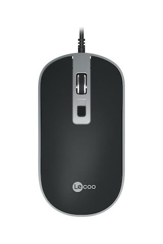 Lecoo Usb Optik Kablolu Mouse Siyah Ms104