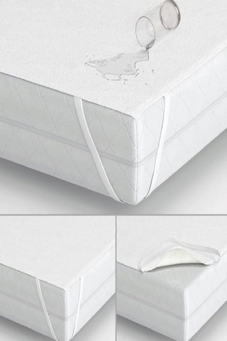 Extra Alez Sıvı Geçirmez Yatak Koruyucu 100x200 Cm Beyaz