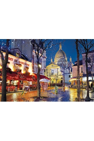 Clementoni 1500 Parça Paris, Montmartre Puzzle