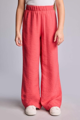 Defacto Wıde Straıght Geniş Paça Krinkıl Viskon Pantolon Kız Çocuk H1512a826smpn680 Pembe-pn680