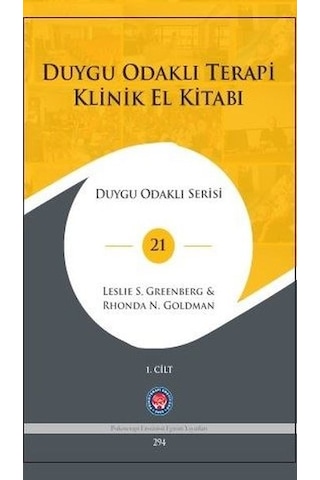 Duygu Odaklı Klinik El Kitabı Seti - 2 Kitap Takım - Leslie S. Greenberg - Psikoterapi Enstitüsü