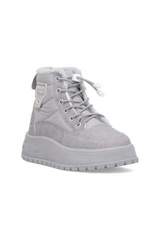 Elit Asnrt037 Kız Çocuk Düz Bot Gri Gri