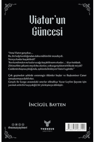 Viator Un Güncesi - İncigül Bayten - Theseus Yayınevi