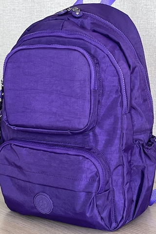 Nemo Bags Unisex Mor Sırt Okul Laptop Seyahat Çantası Mor