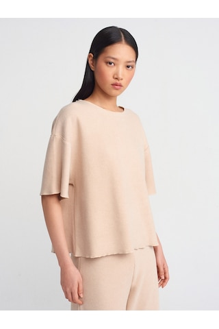Dilvin 31537 Yumuşak Fitilli Top Bej