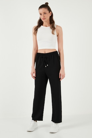 Lela Relaxed Fit Bol Paça Bayan Pantolon 5865826 Siyah