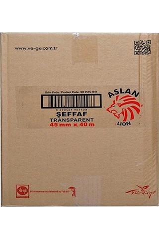 Ve-ge Şeffaf Aslan Koli Bandı 96'Lı