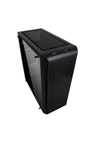Hiper Zoe 3x12CM Rainbow 500W 1x8CM Arka Fan Gaming ATX Mid Kasa