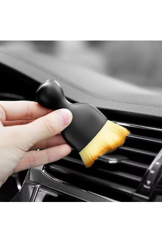 Oto Motto Mini Araç Oto Araba Klima Havalandırma Detaylı Temizlik Fırçası Yumuşak Tüylü