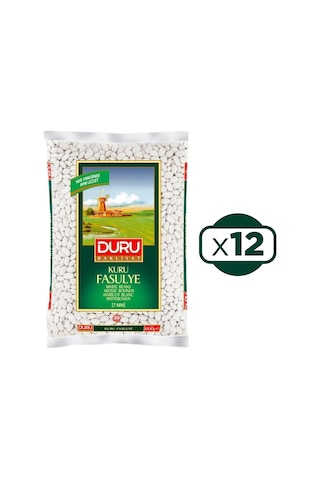 Duru Kuru Fasulye 7 MM 12 x 1 KG