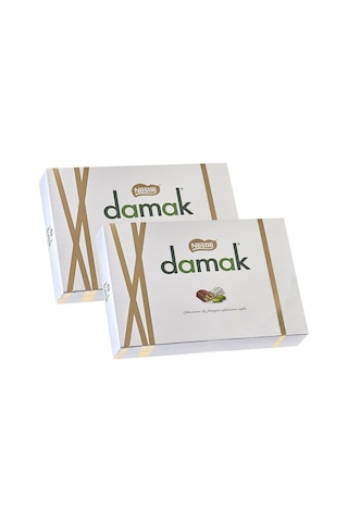 Nestle Damak Antep Fıstıklı Sütlü Çikolata 176,4 Gr X 2 Adet