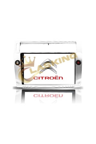 Cıtroen C4 2005-2010 Gri 8 Gb Ram 128gb Hafıza Androıd Multımedıa