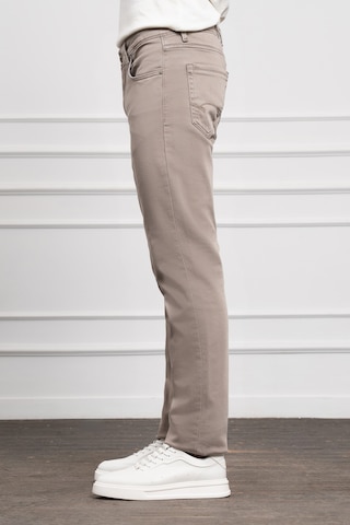 Morven Erkek Bej Mevsimlik Pamuk 5 Cep Dynamic Fit Jean Pantolon 25ms003027653 Bej