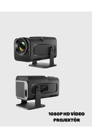 Home Uzun Ömürlü Lamba Ve Dahili Hoparlörlü Ev Sinema Projektörü