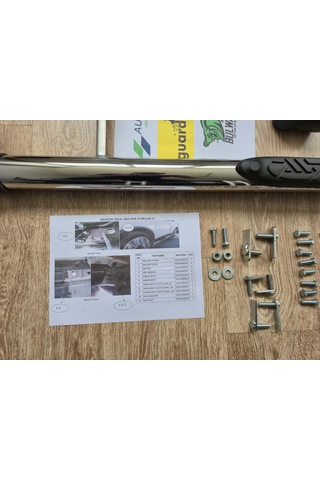 Guardbuck Cr-v 2011-2015uyumlu Krom Yan Basamak Alkar V2 Modeli