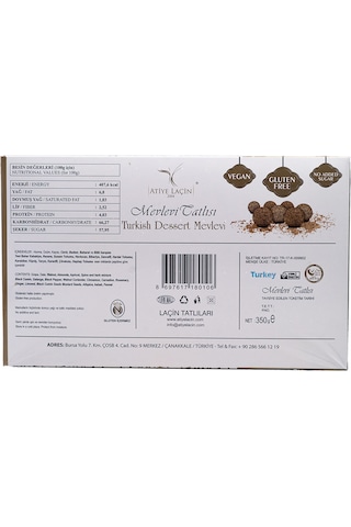 Atiye Laçin Mevlevi Tatlısı 350 G