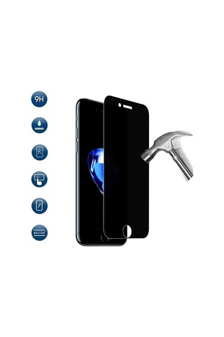 Apple, Uyumlu iPhone 6s-6 Privacy Gizli Hayalet Tempered Cam Ekran Koruyucu- 5775
