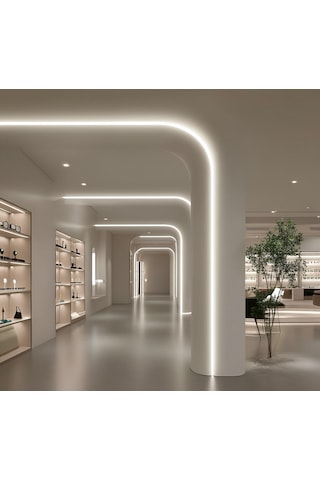 Rıshang 6500k Cob Şerit Led 24v Metrede 480 Led Yüksek Crı 90 Noktasız Aydınlatma 5 Metre