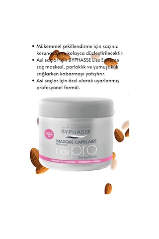 Byphasse Hair Pro Asi Saçlar İçin Koruyucu ve Yatıştırıcı Bakım Maskesi 500 ML