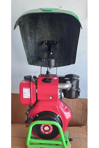 Çapa Makinası Patpat Fiber Kaput-Farsız Işıksız-Amotsör Makaslı Kaporta-Yeşil-Tüm Dizel Motorlar