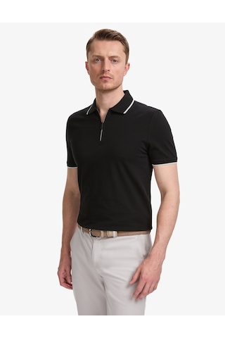 Pierre Cardin Erkek Siyah Tişört 50327873-vr046