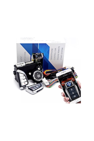 Start Stop Kit Uzaktan Çalıştırma Keyless Go Uygulamadan Kontrol