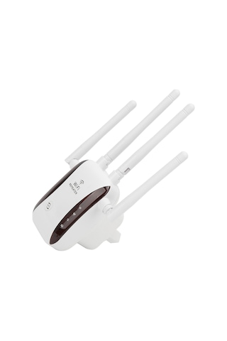 Lemestar Wifi Repeater Gt300 300mbps: Ağ Genişletici, 4 Antenli, 2.4ghz, Ap/relay Modları, 100-240v, Abd Standardı, Ev/ofis Kullanıma Uygun