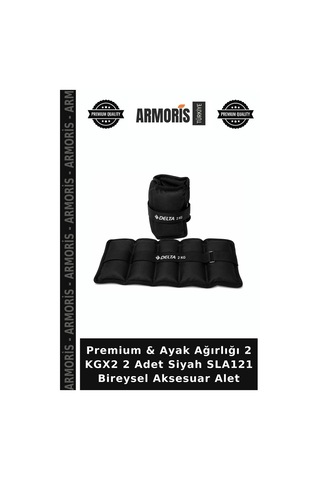 Premium & Ayak Ağırlığı 2 Kgx2 2 Adet Siyah Sla121 Bireysel Aksesuar Alet