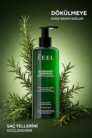 The Ceel Biberiye Saç Bakım Şampuanı 250 ML