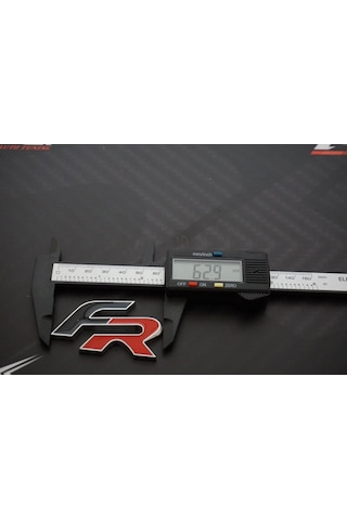 Seat Fr Bagaj Krom Metal 3M 3D Yazı Logo