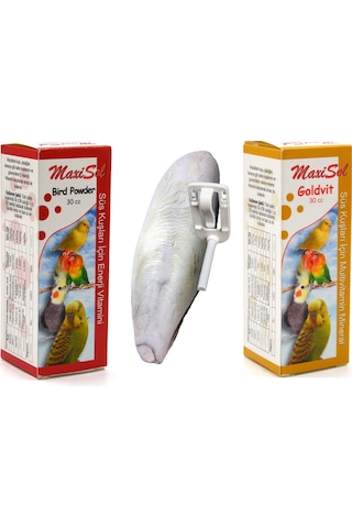 Kuş Vitamin Seti Ötüm ve Enerji Goldvit,Bird Powder,Kalamar