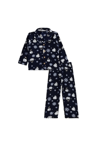 Civil Boys Kardan Adam Baskılı 2-5 Yaş Pijama Takımı - Lacivert