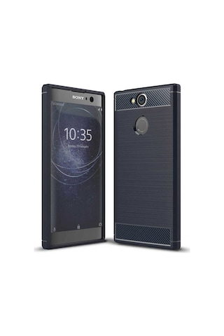 Sony Xperia L2 Kılıf Zore Room Silikon Kapak Gri