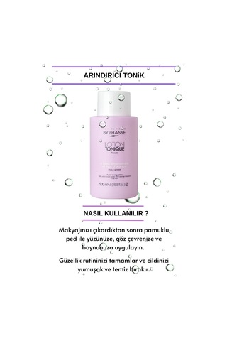 Byphasse Karma ve Yağlı Ciltler için Arındırıcı Tonik 500 ML