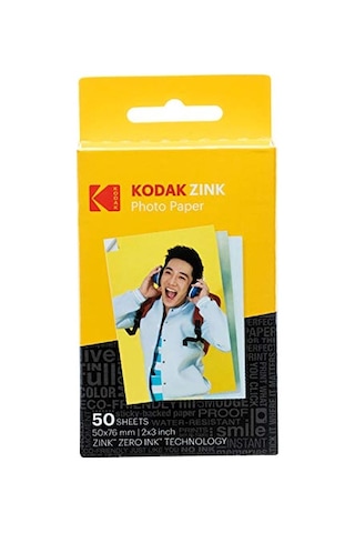 Zink Fotoğraf Kağıdı, 50 X 76 Mm, Anında Film, 50'li Paket Diğer