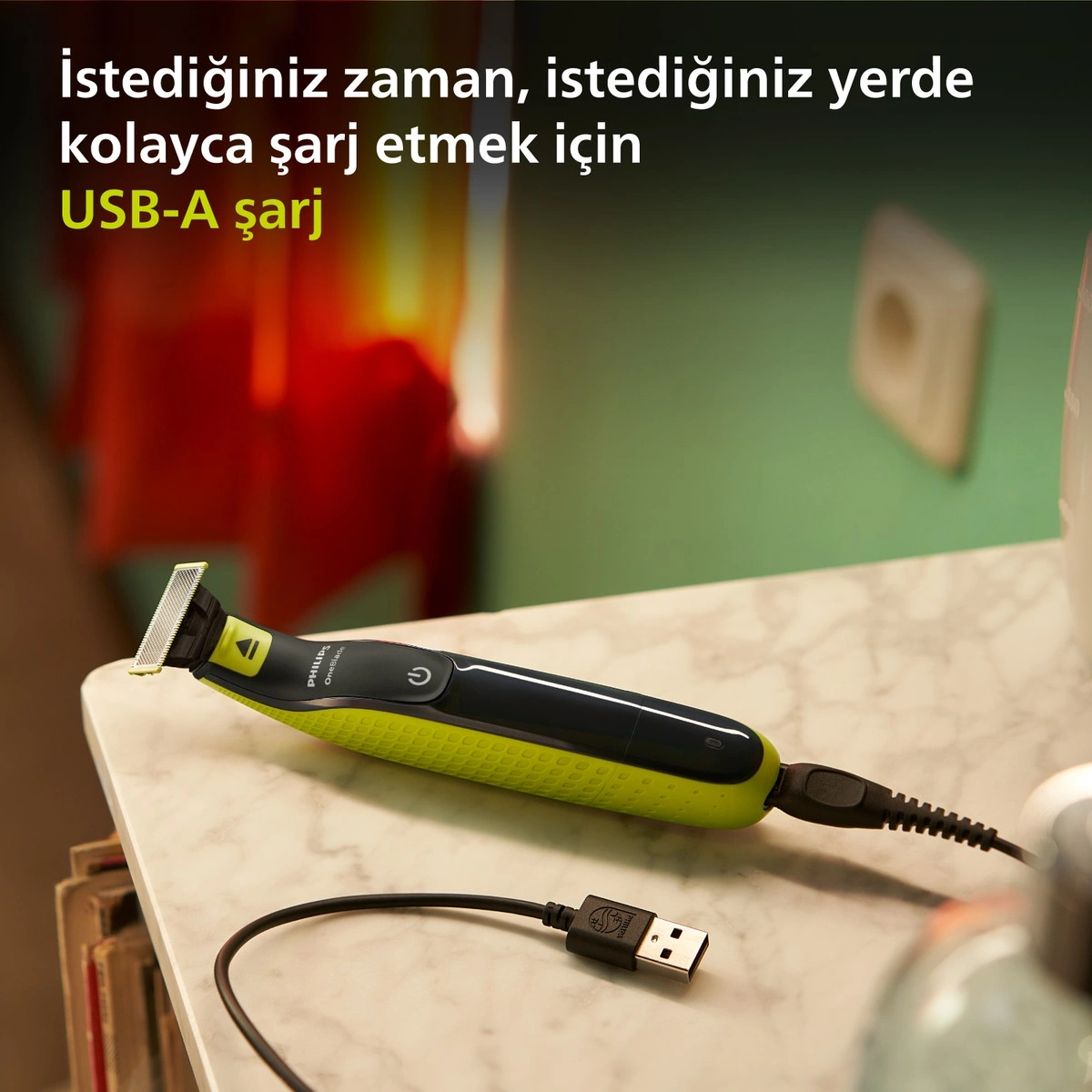 Oneblade Qp2724/20 Elektrikli Tiras Makinesi - Sakal & Vücut - Islak & Kuru Kullanim