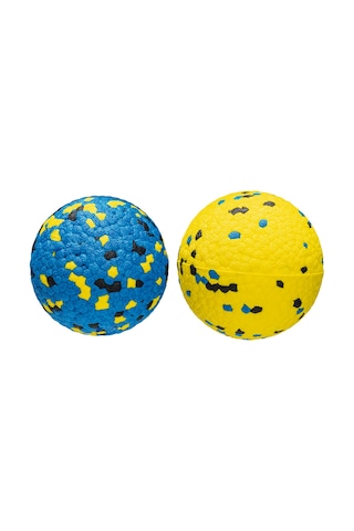 Beeztees Köpek Oyuncağı, Yüzen, Toplar, Sünger, Çeşitli Renklerde, 2 Adet, 7cm