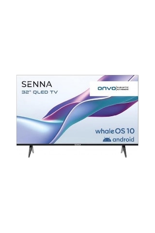 Senna 32WF7500HQ HD 32" 82 Ekran Uydu Alıcılı Smart QLED TV