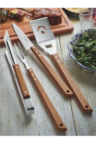 Tramontina Churrasco 26444/107 46Cm Barbekü Servis Bıçağı Ahşap