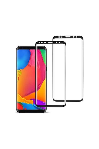 Samsung Uyumlu Galaxy S9 Plus Nano Pet Full Ekran Koruyucu Siyah