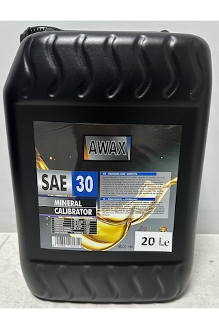 Awax SAE-30 Motor Yağı 20 L Awax SAE-30 Motor Yağı 20 L